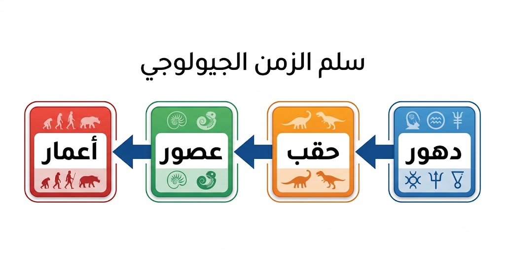 سلّم الزمن الجيولوجي سلّم الزمن الجيولوجي