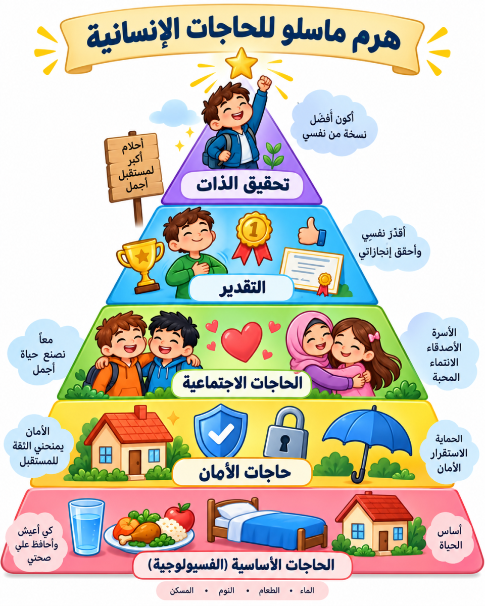 هرم ماسلو للحاجات الإنسانية هرم ماسلو للحاجات الإنسانية